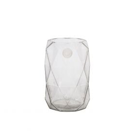 Home4You IN HOME LUNA Vase D10xH18 cm, glass (77491) | Vases | prof.lv Viss Online