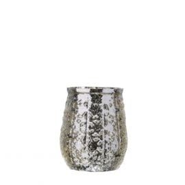 Home4You LUXO Vase D16xH18cm, metallic (60257379) | Interior items | prof.lv Viss Online