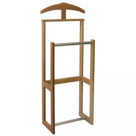 Home4You Clothes Rack MONDEO 40x24xH92cm, oak, oiled (19933) | Clothes racks and hangers | prof.lv Viss Online