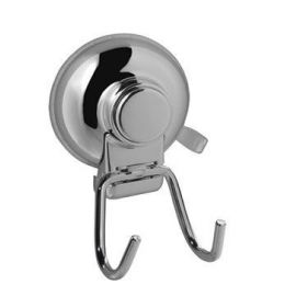 Gedy Bathroom Hook Hot, Double, with Suction Cup, Chrome, HO26-13 | Gedy | prof.lv Viss Online