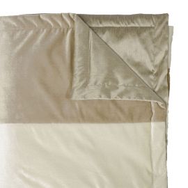 Делюкс 2 наволочки для подушек, 240x240 см, бежевый/кремовый/золотой (P0062841) | Пледы и покрывала | prof.lv Viss Online