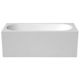 Vanna Vispool Libero 180 Akmens masa 179.5x79.5cm Balta (360010U) | Stone mass baths | prof.lv Viss Online