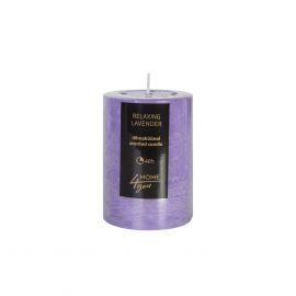 Home4You RELAXING LAVENDER Candle, D6.8xH9.5cm, violet, lavender (80087) | Candles | prof.lv Viss Online