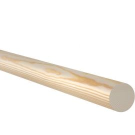 Плинтус деревянный полукруглый 32x32 мм, 2,4 м | Деревянные плинтусы | prof.lv Viss Online