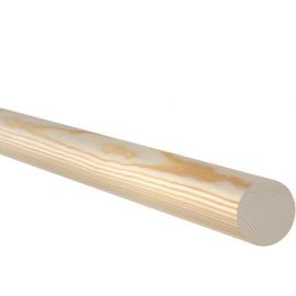 Плинтус деревянный полукруглый 35x35 мм, 2,4 м | Плинтусы | prof.lv Viss Online