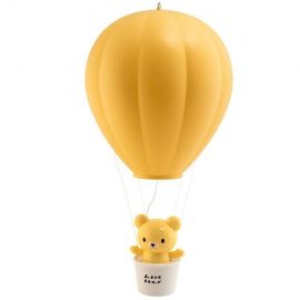 Galda Lampa Bērniem Lucia 101, gaisa balons, dzeltena (273914) (9405204004) | Bērnu lampas | prof.lv Viss Online
