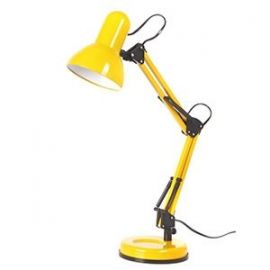 Tim Office Desk Lamp 25W, E27, Yellow (149695) (DSL-045S_YELLOW) | Office table lamps | prof.lv Viss Online