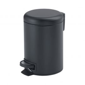 Ведро для ванной комнаты Gedy (мусорное ведро) Potty 5л, черное, 3309-14 | Мусорные корзины для ванной | prof.lv Viss Online