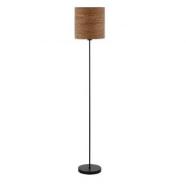 Cannafesca Floor Lamp 40W E27 Black/Wood (052550) (98552) | Floor lamps | prof.lv Viss Online