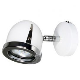 Светильник Cinda Spotlampa 2.5W LED GU10 белый/хром (248508) (G10910/75) | Направляющие светильники | prof.lv Viss Online