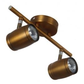 Светильник настенный Rapo для 2 лампочек по 40 Вт с цоколем GU10 (148364) (WU8123-2L_AB) | Освещение | prof.lv Viss Online
