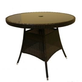 Besk Besk Garden Table, 66x66xcm, Brown (4750959079140) | Garden tables | prof.lv Viss Online