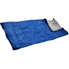 Кровать с мягким изголовьем 180 см, синяя (4750959047835) | Спальные мешки | prof.lv Viss Online