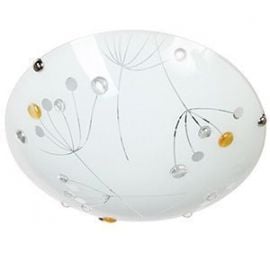 Floral LED Ceiling Light 10W, white/yellow (077155) (13-39118) | Plafon lights | prof.lv Viss Online