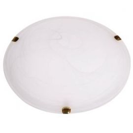 Dora Ceiling Light 2x60W, E27, white/gold (087029) (14-38756) | Lighting | prof.lv Viss Online