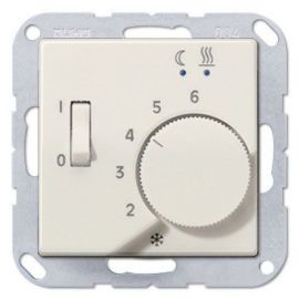 Jung AFTR231PL Wireless Room Thermostat, White | Electrical outlets & switches | prof.lv Viss Online
