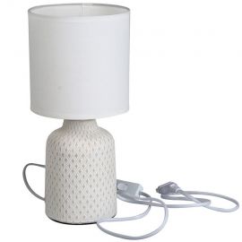 Table Lamp 40W E14 Cream (390947) | Table lamps | prof.lv Viss Online