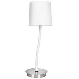 Flex Table Lamp 40W E14 White/Matte Nickel (391753) | Table lamps | prof.lv Viss Online