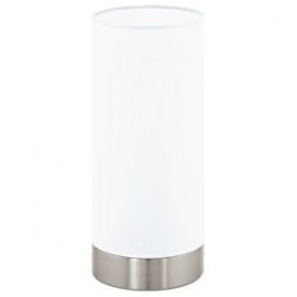 Table Lamp 40W E27 Matte Nickel/White (252787)(95118) | Table lamps | prof.lv Viss Online