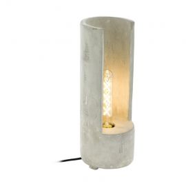 Galda lampa Lynton 60W E27 pelēka/betona (152820)(49112) | Apgaismojums | prof.lv Viss Online