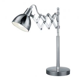 Galda lampa Scissor 28W E14 hroma (078541)(R50321006) | Apgaismojums | prof.lv Viss Online