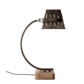 Galda lampa Drake 40W E27 koka/metāla (248359)(99022/46) | Apgaismojums | prof.lv Viss Online
