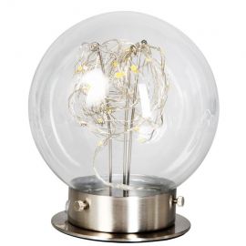 Galda lampa Lights 6W LED 3000K 500lm hroma/caurspīdīga (188334)(54151506) | Galda lampas | prof.lv Viss Online