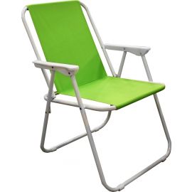 Складной кемпинговый стул 53x44x75 см зеленый (4750959055182) | Рыбалка и аксессуары | prof.lv Viss Online