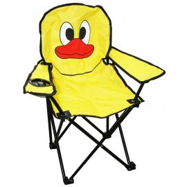 Foldable Camping Chair for Kids Duck Yellow (4750959089286) | Chairs | prof.lv Viss Online