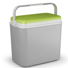 Коробка высотой 36 л, серая с зеленым (197134) (9130) | Холодильные ящики | prof.lv Viss Online