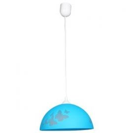 Butterfly Kitchen Ceiling Lamp 60W Blue (065367) (LM-1.3/6BLUE) | Kitchen lamps | prof.lv Viss Online