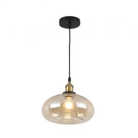 Amber Glass Lamp 60W E27 (148346)(LD0363-D28_AM) | Lighting | prof.lv Viss Online