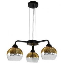Подвесной светильник Cromina 3x60W E27 черный/золотой (077265)(33-57259) | Освещение | prof.lv Viss Online
