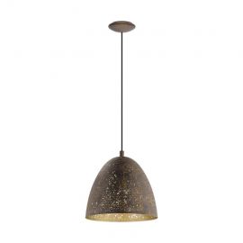 Safi Ceiling Lamp 60W E27 Brown/Gold (052739)(49814) | Ceiling lamps | prof.lv Viss Online