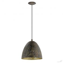 Griestu Lampa Safi 60W E27 brūna/zelta (052740)(49815) | Griestu lampas | prof.lv Viss Online