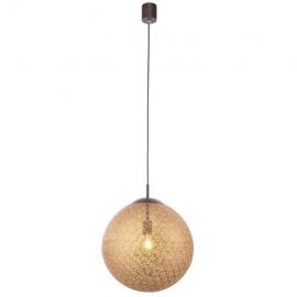 Люстра Greta 60W E27 коричневая/золотая (390256)(2421-48) | Потолочные светильники | prof.lv Viss Online