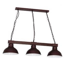 Hakon Ceiling Lamp 3x60W E27 Brown (075537)(09054) | Lighting | prof.lv Viss Online