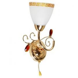 Sienas lampa Adina 40W, E14, zelta (148172) (15016B-1W) | Sienas lampas | prof.lv Viss Online