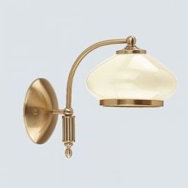 Alfa Astoria Wall Lamp 60W, E27, Gold (076432) (2321) | Wall lamps | prof.lv Viss Online