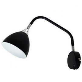 Candellux LIBURA Wall Lamp 40W, E14, Black (077295) (21-43900) | Wall lamps | prof.lv Viss Online