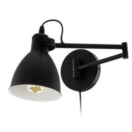 San Peri Wall Lamp 10W, E27, Black (152119) (97886) | Wall lamps | prof.lv Viss Online