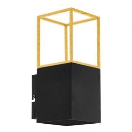Montebaldo LED Wall Lamp 5W, GU10 Black/Gold (152513) (97735) | Lighting | prof.lv Viss Online