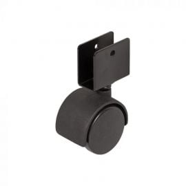 Hafele Furniture Caster 40 mm, Black (660.07.315) | Furniture wheels | prof.lv Viss Online