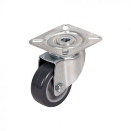 Furniture Caster Wheel 50 mm, without brake, zinc-plated, grey (00.031.108) | Furniture wheels | prof.lv Viss Online