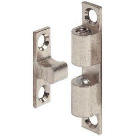 Hafele Door Fixators Adjustable 50 mm, Nickel Matt (244.20.615) | Keys and locks | prof.lv Viss Online