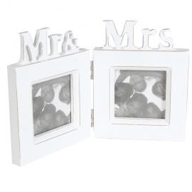 4Living Photo Frame Wood 23.5x1.6x15.2cm, White (016106)(312316) | Interior items | prof.lv Viss Online