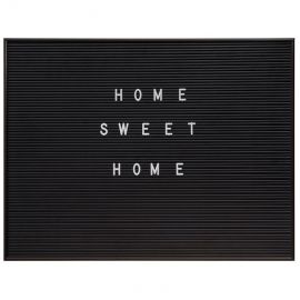 4Living Notice Board 60x45cm, black with silver (017123)(307706) | Interior items | prof.lv Viss Online
