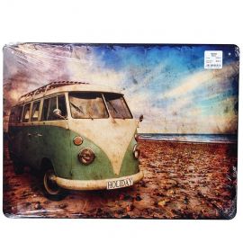 Metal decor RETRO BUS 30x40cm (189444)(72748004) | Wall paintings and pictures | prof.lv Viss Online