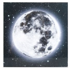 Голеностоп с LED 30x30 см Земля-Луна (454062)(483422) | Картины | prof.lv Viss Online