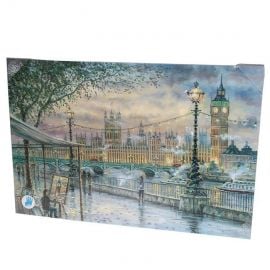 Ankle with LED 40x60cm London (454188)(480628) | Wall paintings and pictures | prof.lv Viss Online